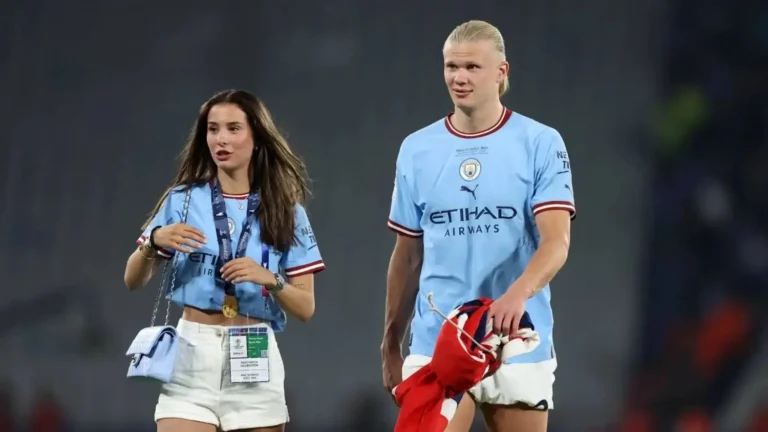 La única que estuvo antes de la fama: quién es la novia de Erling Haaland